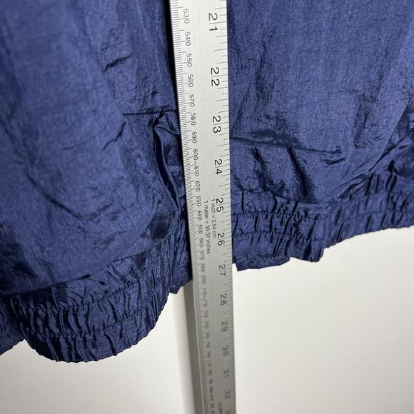 Vintage‎ Robert Scott Ltd Jacket Mens XL Blue Green Colorblock Windbreaker 90s - Picture 8 of 9